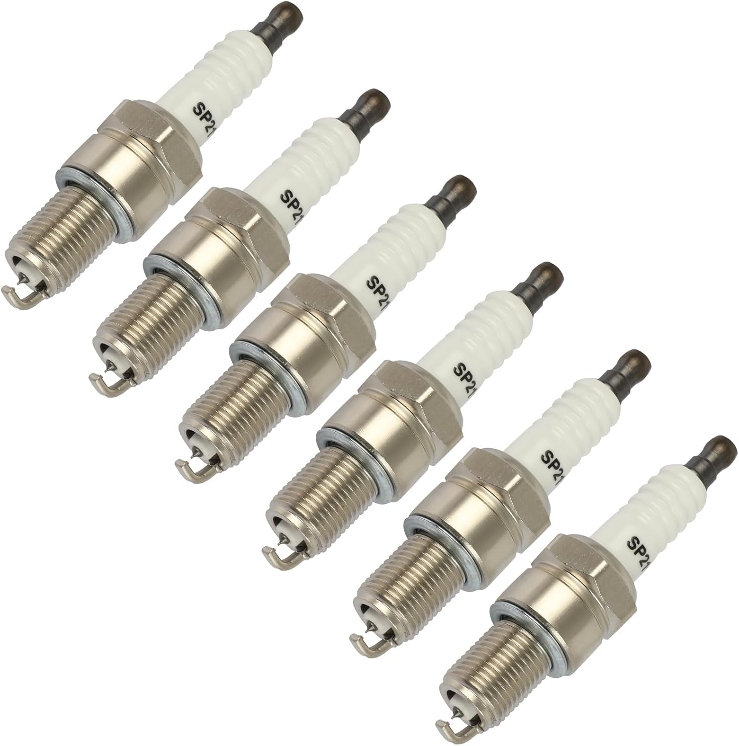 SCITOO Set of 6 iridium Spark Plugs Replacement for Hyundai Sonata, for Dodge Grand Caravan, Ram 50, Caravan, Dynasty, for Mitsubishi Galant, for Toyota Land Cruiser, Chrysler Replace 2115
