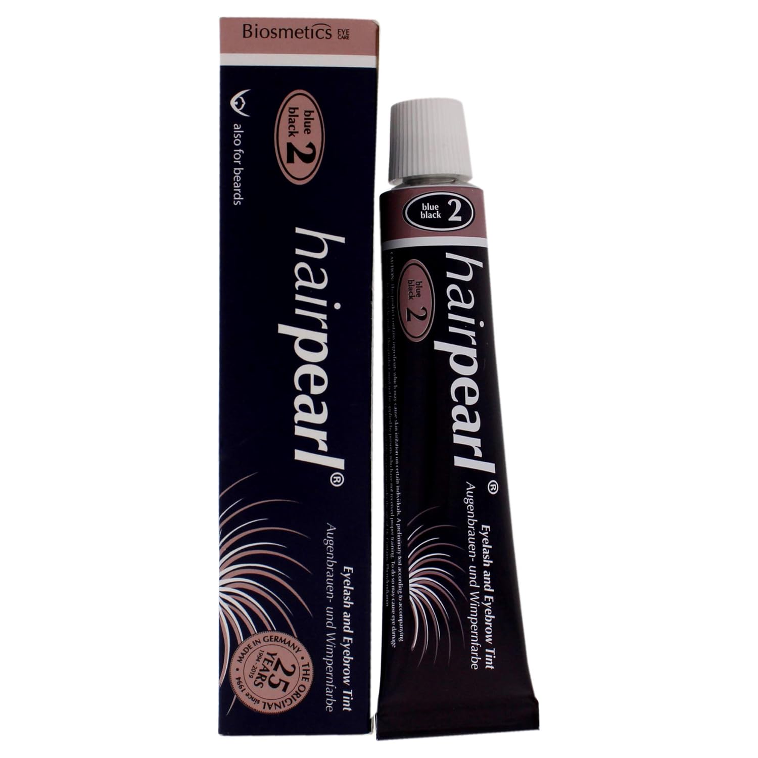 Intensive Cream Hair Dye - Blue Black Unisex Hair Color 0.68 oz