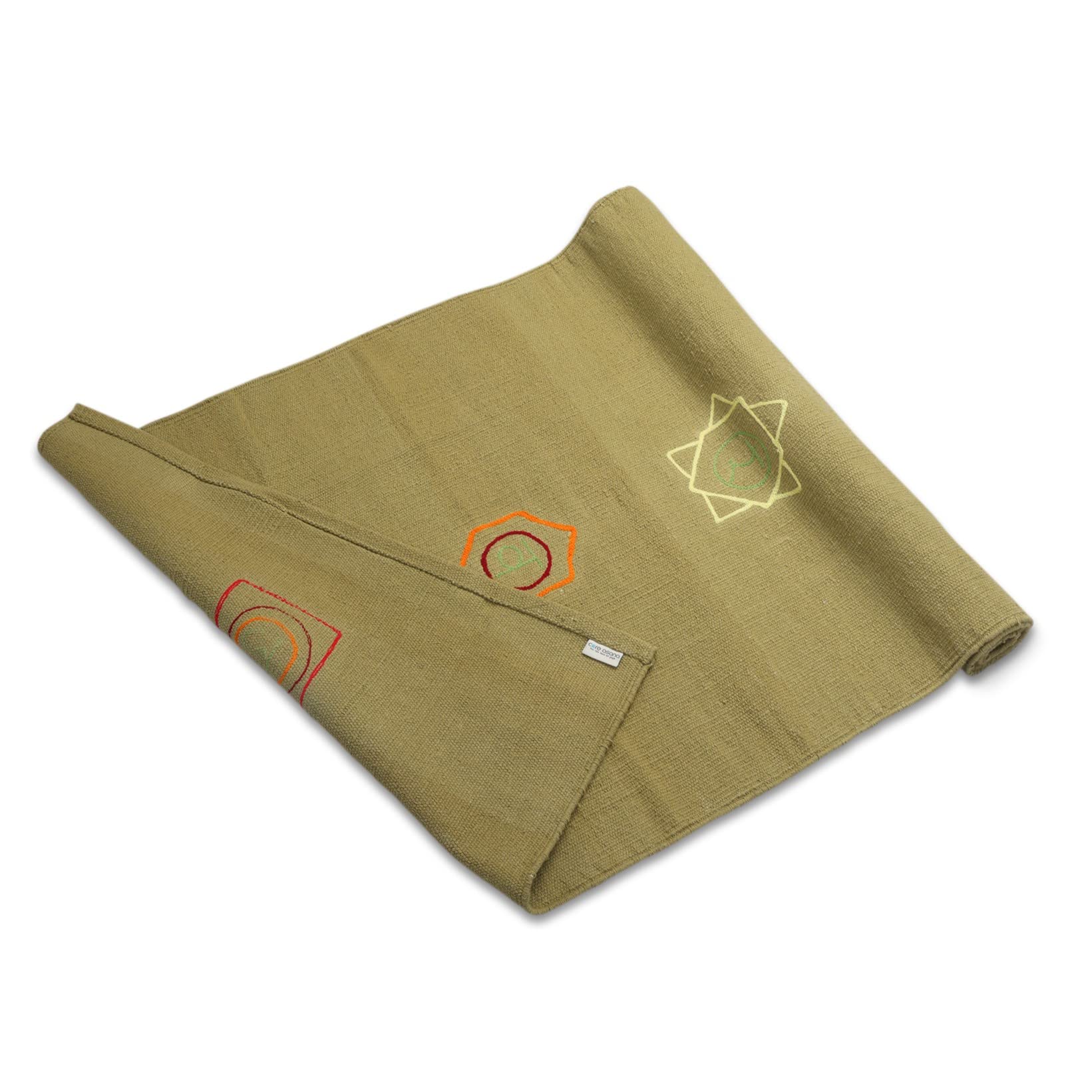 Core Asana Cotton Yoga Mat - Premium Yoga Mat For Meditation, Exerise, Gym, Indoor, Outdoor (Olive) (B09Q3BRG4T) Amazon Price History, Amazon Price Tracker
