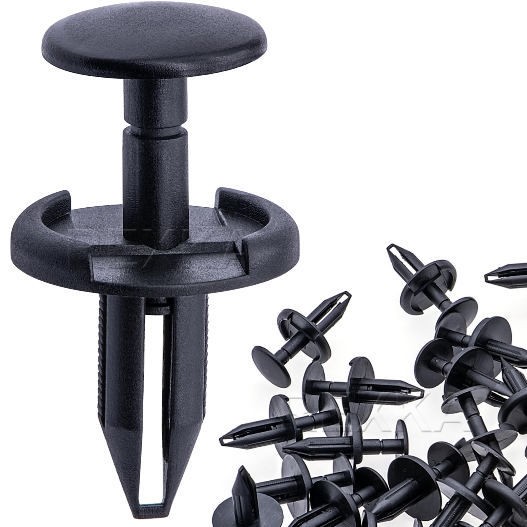 Woodzdon Fastener Clips 25-Pack Rocker Panel Clip Retainer Set For