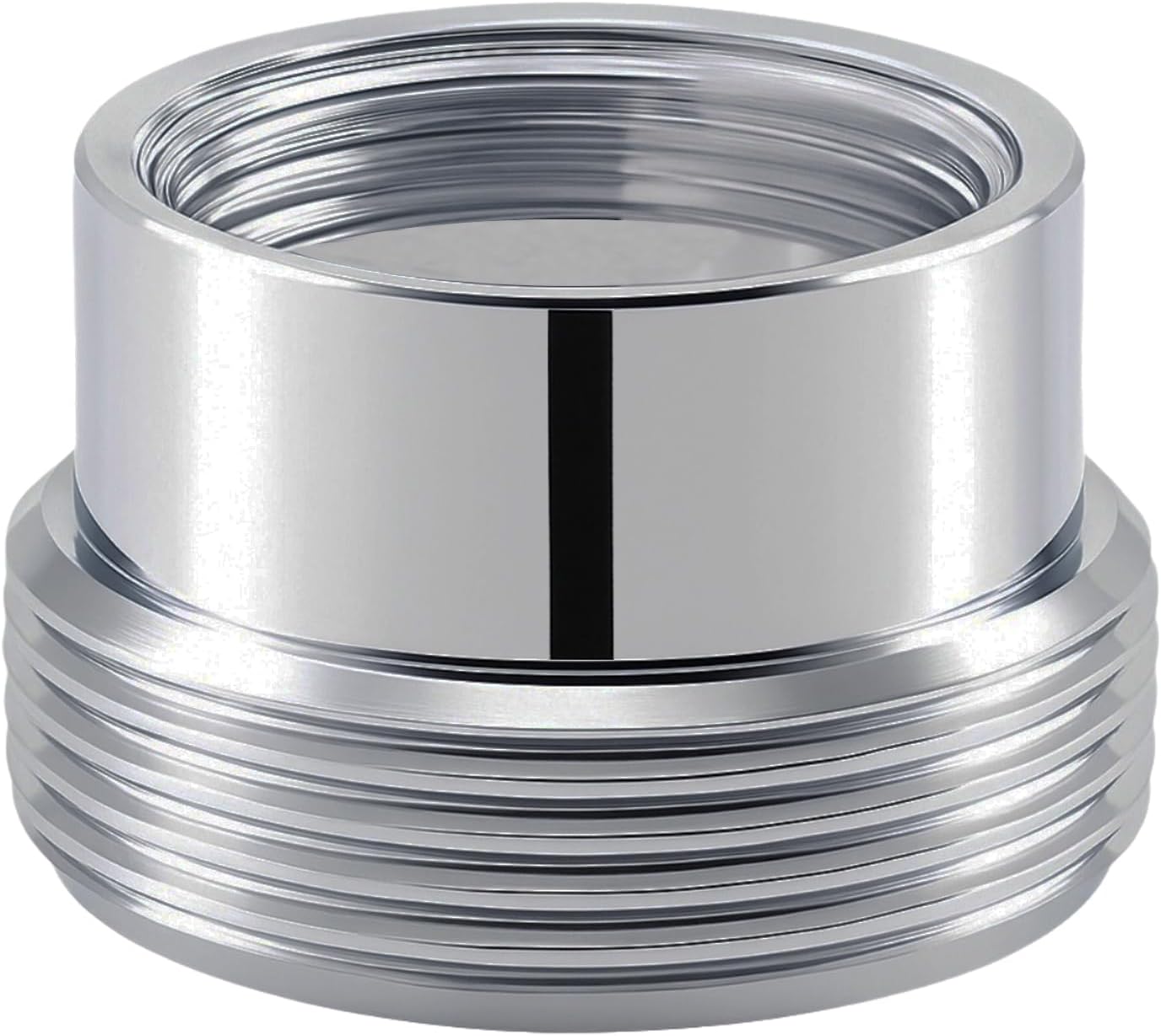 Faucet Adapter, Internal Thread M16to External Thread M22 Faucet Converter, Faucet Aerator Adapter, Suitable for Connecting Aerators to Kitchen Faucets, (M16-M22)