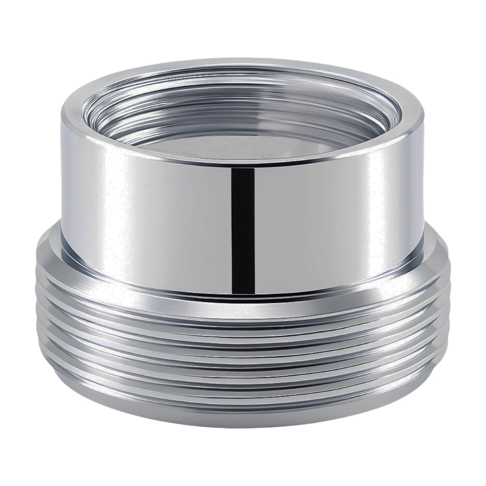 Faucet Adapter, Internal Thread M16to External Thread M22 Faucet Converter, Faucet Aerator Adapter, Suitable for Connecting Aerators to Kitchen Faucets, (M16-M22)