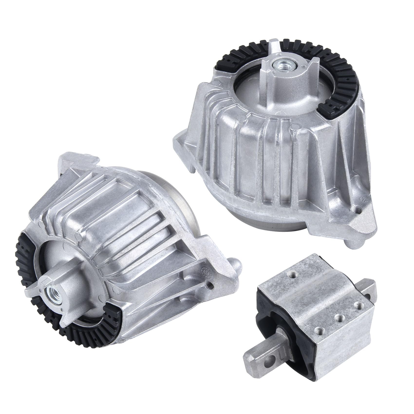 DOCAS 2x Supporto Motore + 1x Supporto Cambio A1402401318 A2042400217 A2042400317 compatible per Mercedes C E Klasse CLS W204 W212 S212 S204 C204 C207 C218 X218