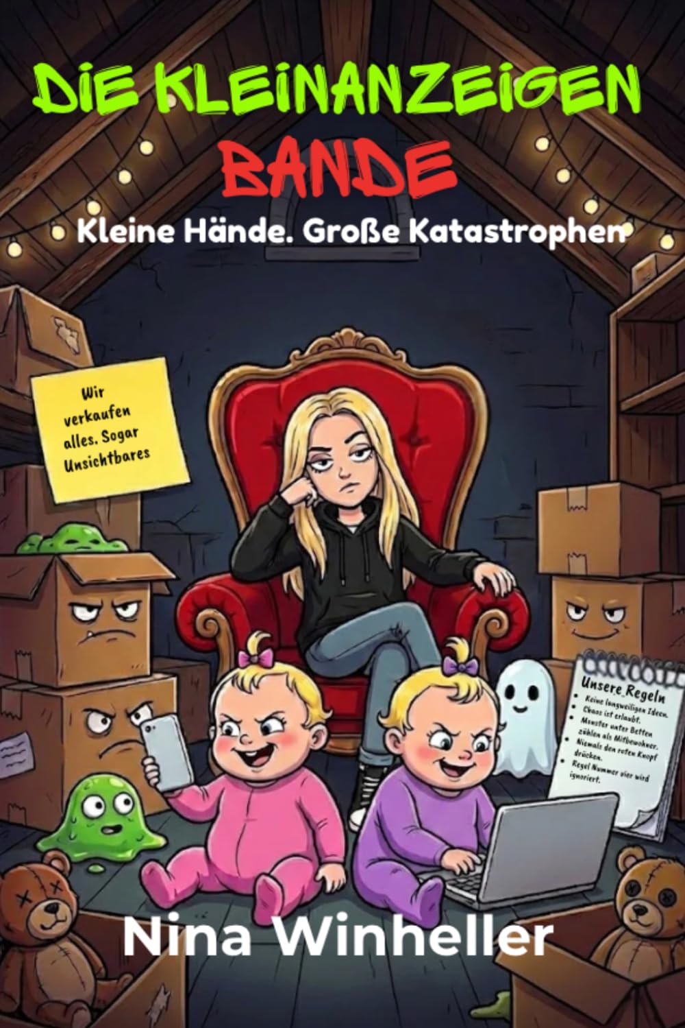 Die Kleinanzeigen-Bande: Kleine Hände. Große Katastrophen.