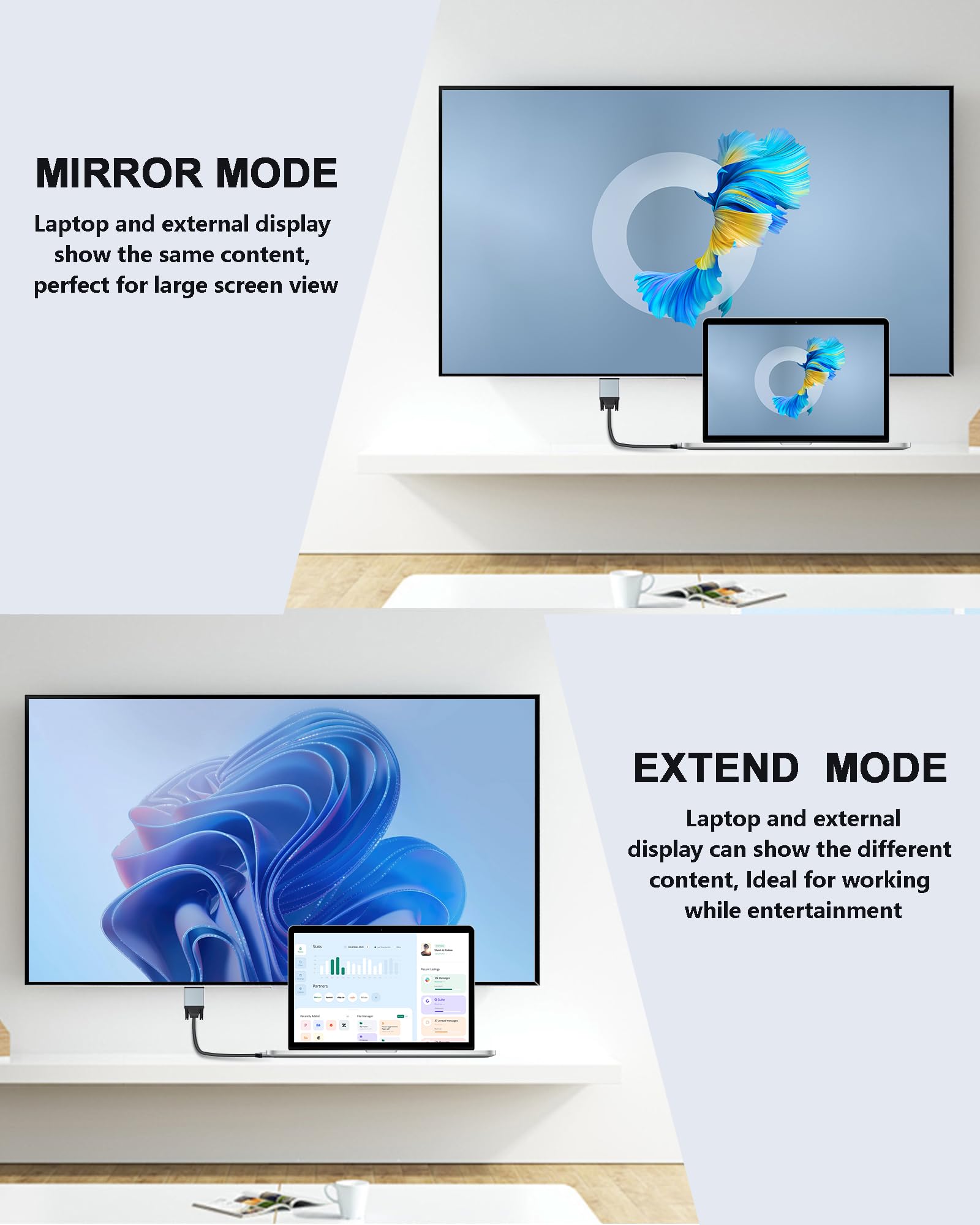 DisplayPort do VGA 6ft kabel DisplayPort do VGA 6 stóp Adapter VGA do Displayport DP na VGA męski do męskiego pozłacanego aluminium do komputera monitora telewizora kompatybilny z Lenovo,