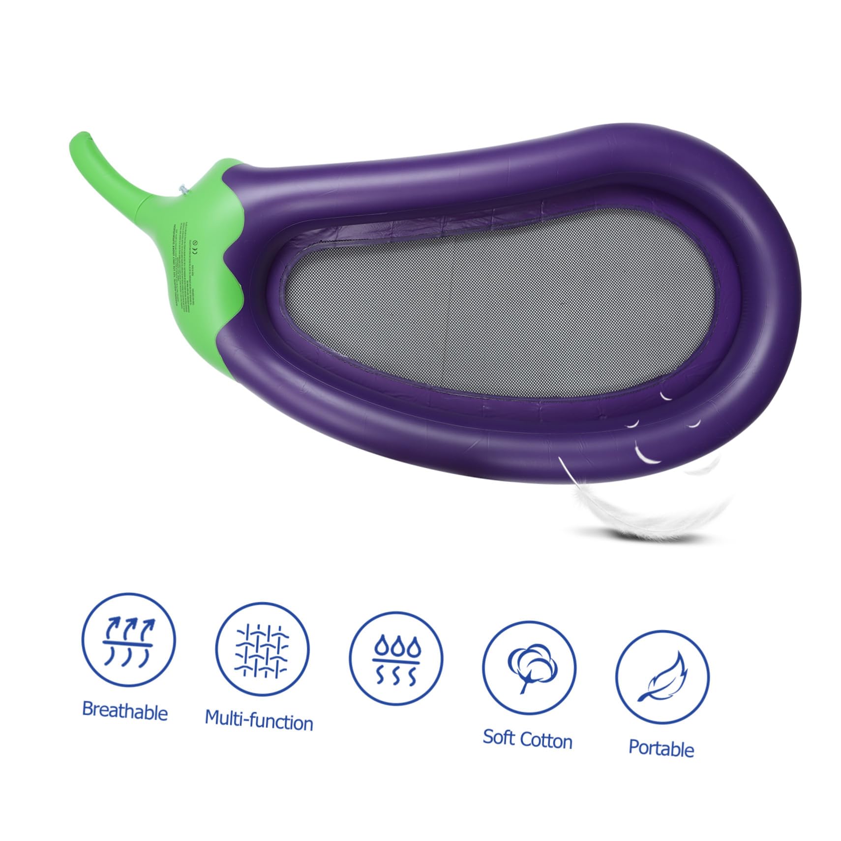 Divano in Pvc Gonfiabile Galleggiante a Forma di