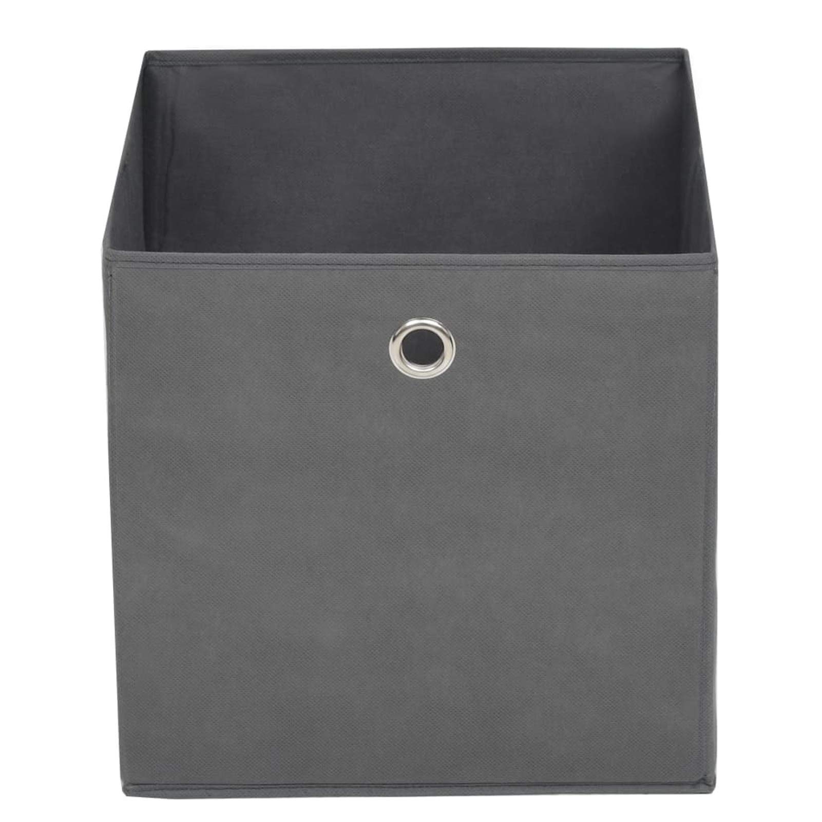 ZEYUAN Aufbewahrungsboxen 10 STK Spielzeugkiste, Aufbewahrungskiste, Kleideraufbewahrung, Kleideraufbewahrung & Organisation, Vliesstoff 28x28x28 cm Grau