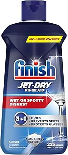 Finish Jet-Dry Rinse Aid, Dishwasher Rinse Agent and Drying Agent, 23 fl oz, Packaging may vary