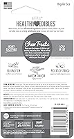 Vista 8 de Nylabone Healthy Edibles Natural Dog Chews - Golosinas masticables de larga duración con sabor a tocino para perros, pequeños/regulares (1 unidad)