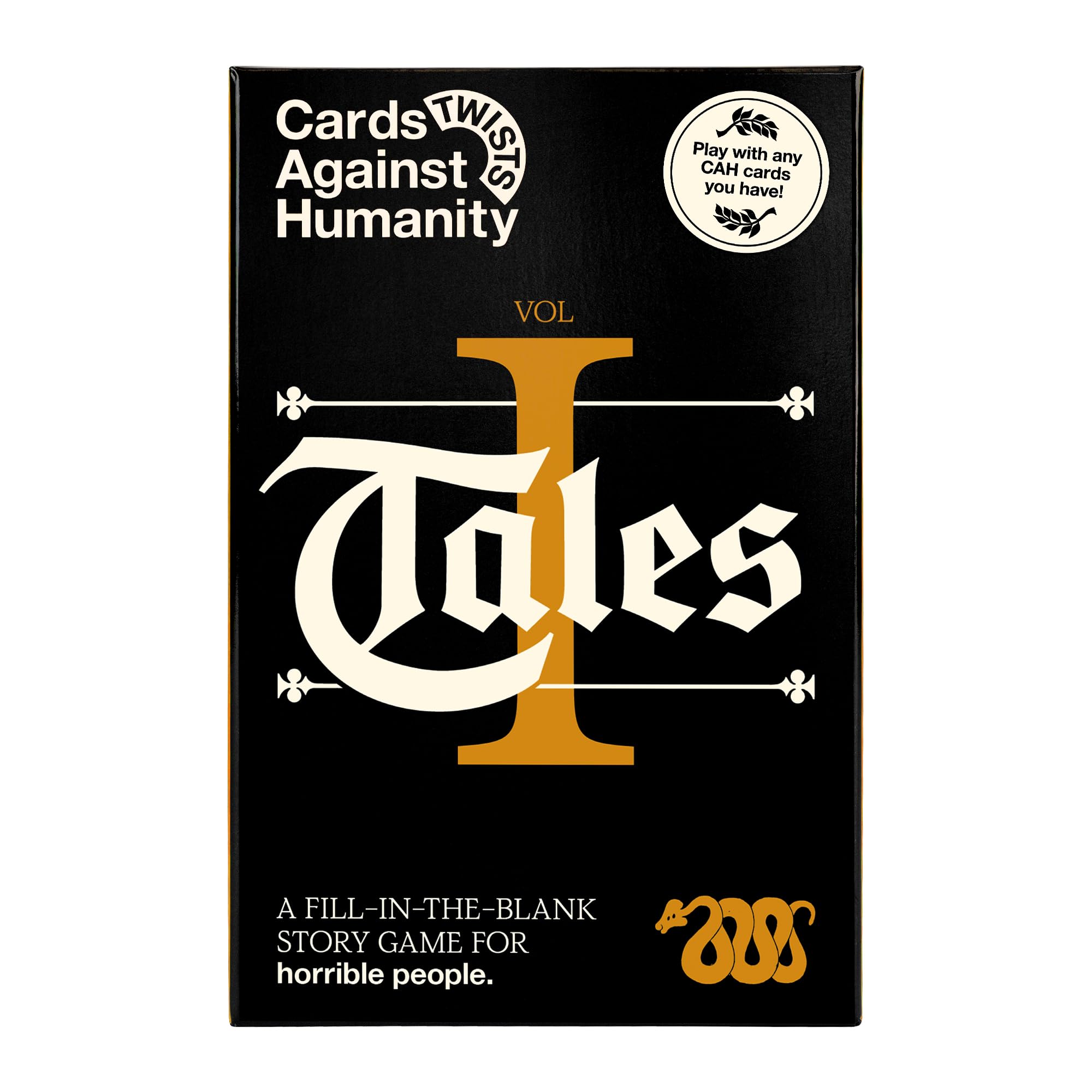 Cards Against HumanityTales Vol. 1 • A Horrible Fill-in-The-Blank Story Game to Play with Your CAH Cards