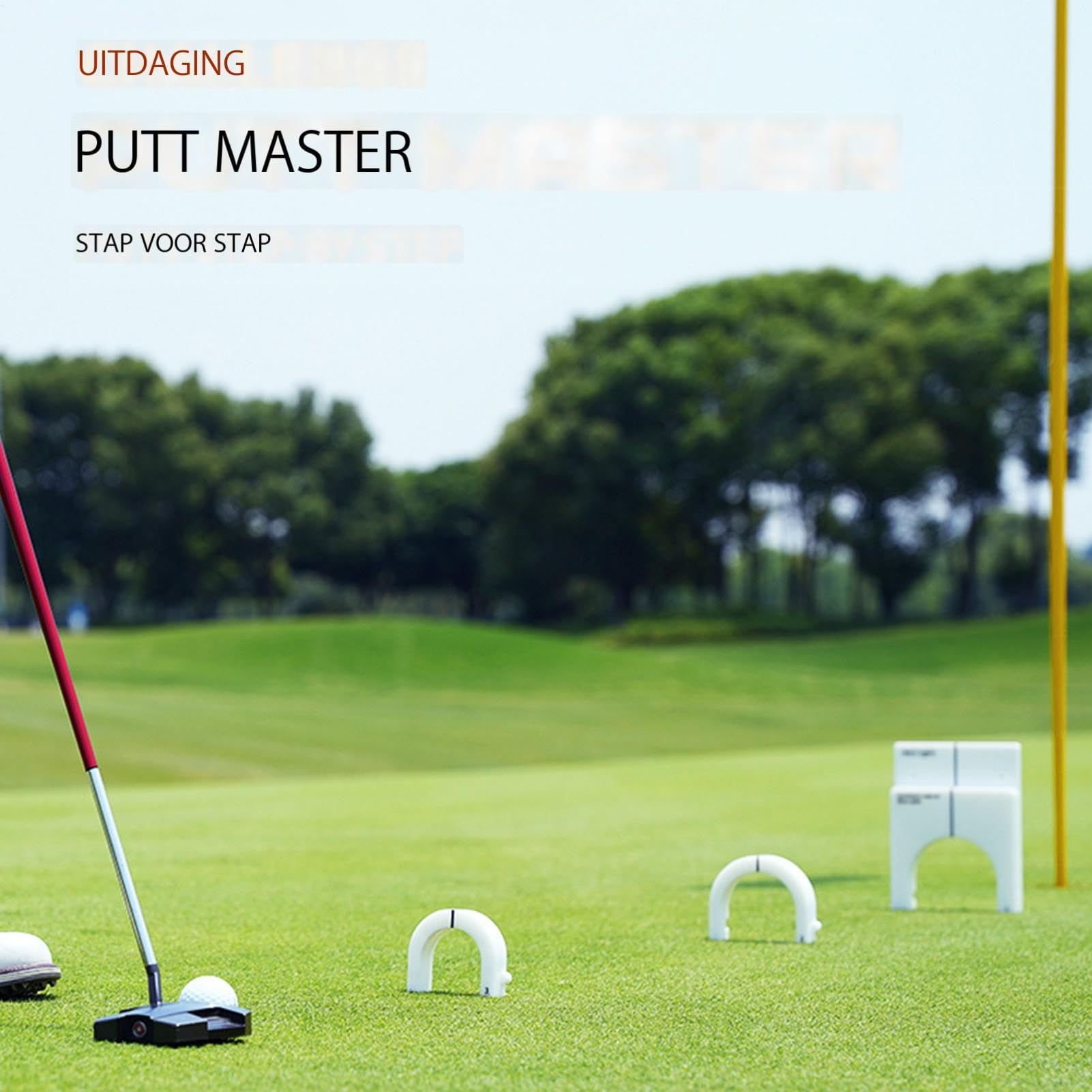 Pro Putting Gates - Tragbarer Putting-Becher für den Innenbereich