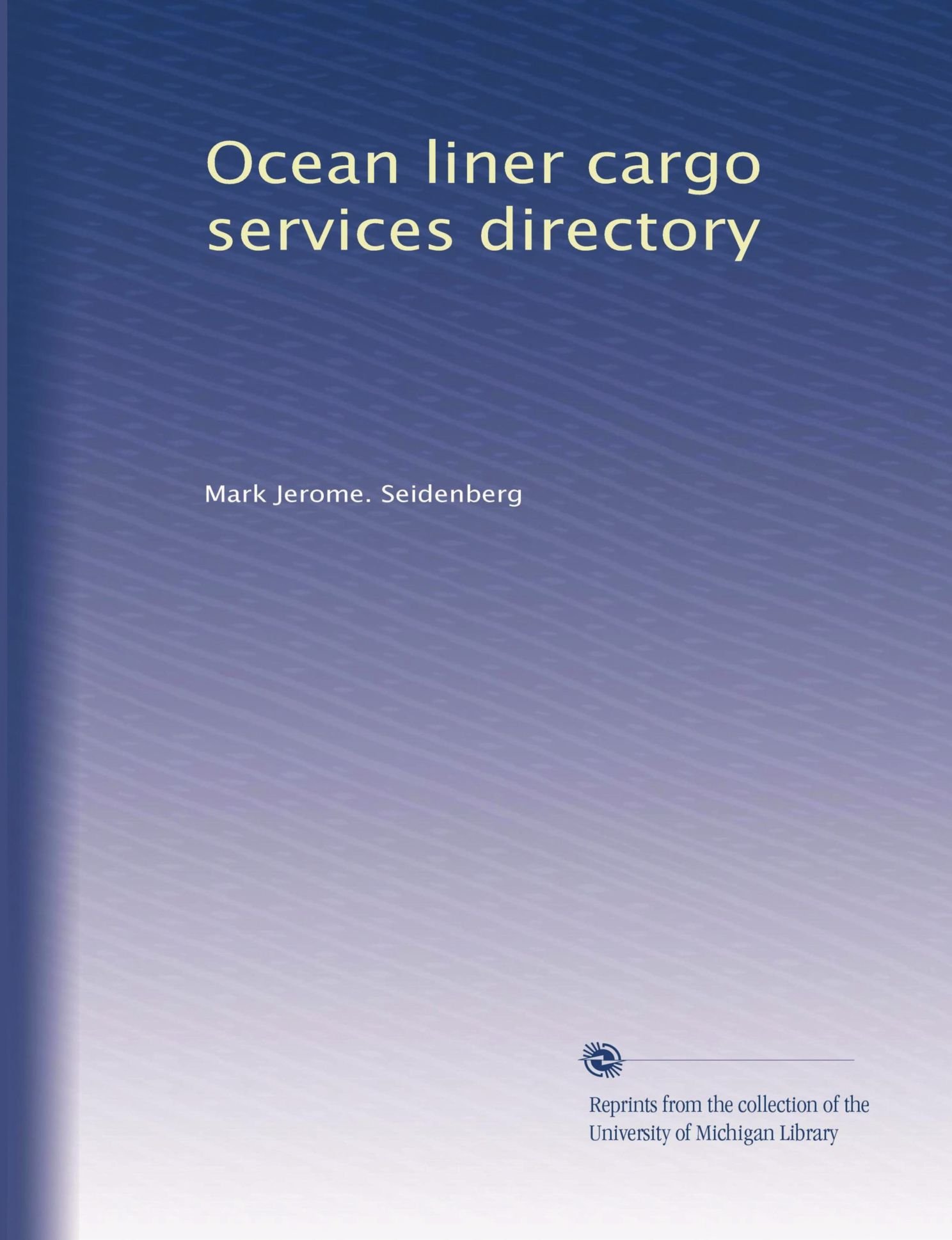 Ocean liner cargo services directory