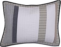 Vista 3 de Colcha de algodón reversible Nautica Tideway 201246, doble, bronceado/gris, gemelo