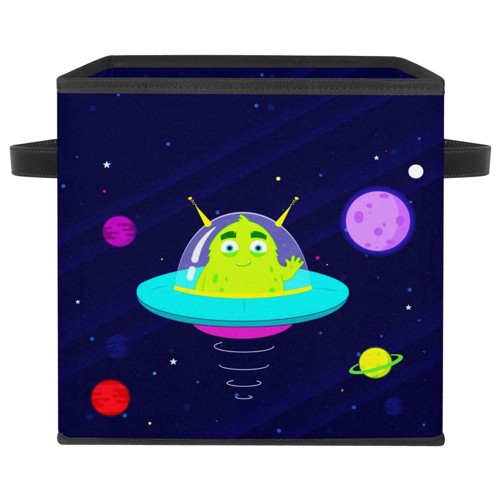 Boîte de rangement pliable tissu cube organiseur bac jouets