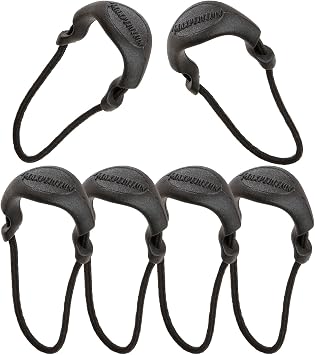 Maxpedition Small Zipper Pulls (6 Pack), Black
