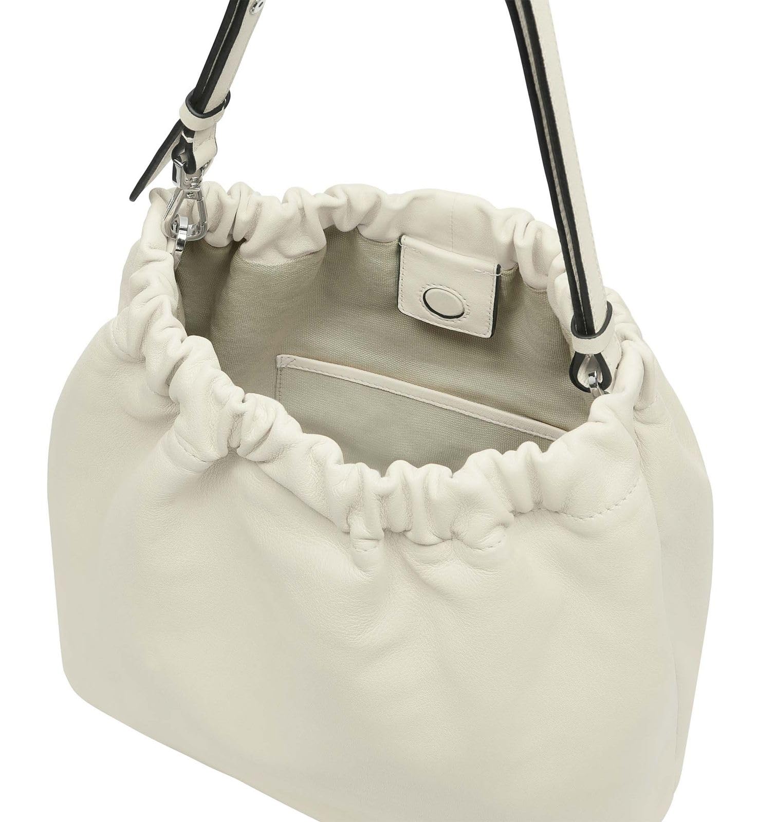 LIEBESKIND Hobo M Cloud Sheep Natural Handbag