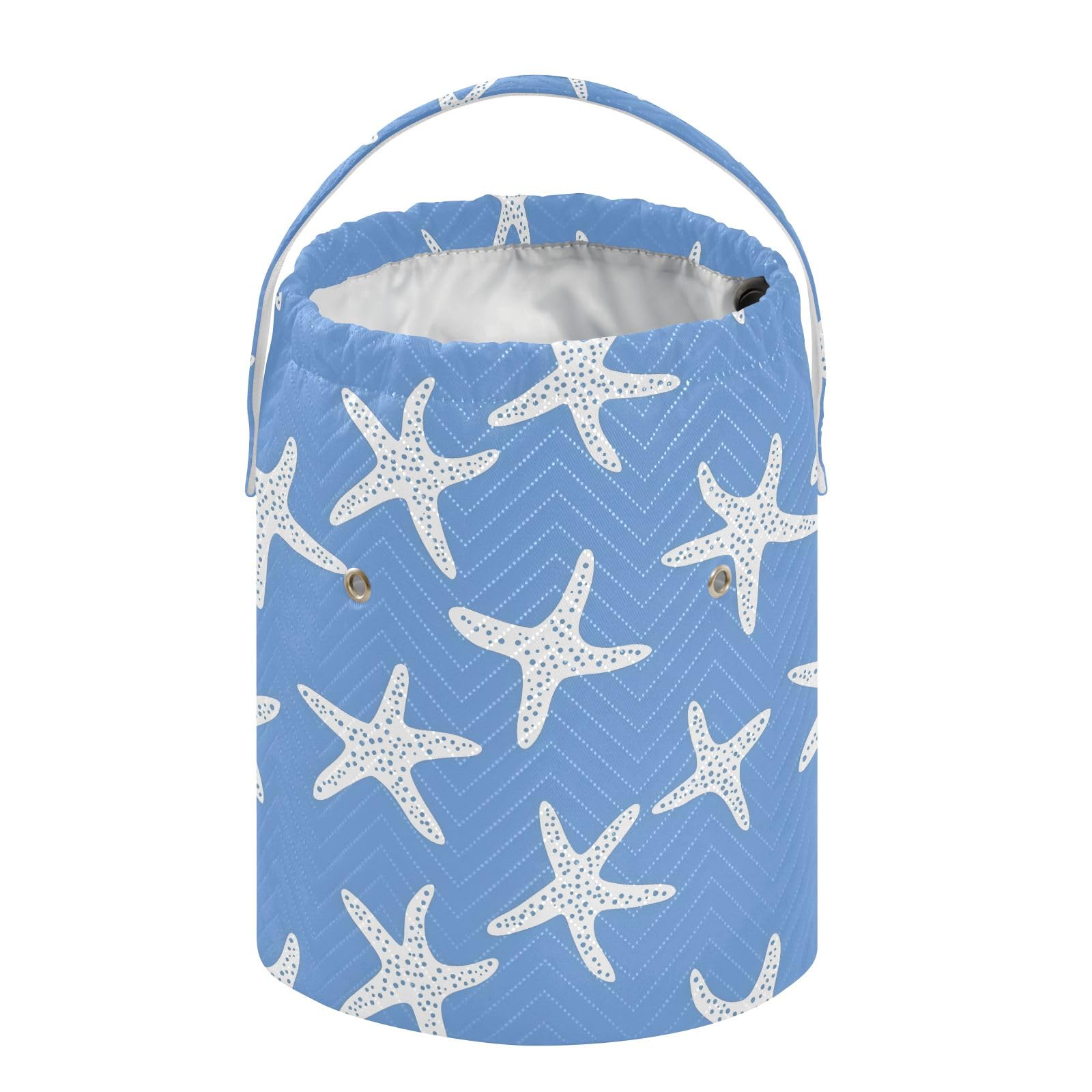 Yarn Storage Bag Small Crochet Bag Knitting Bag Organizer Starfish N Yarn Bags for Crocheting Basket