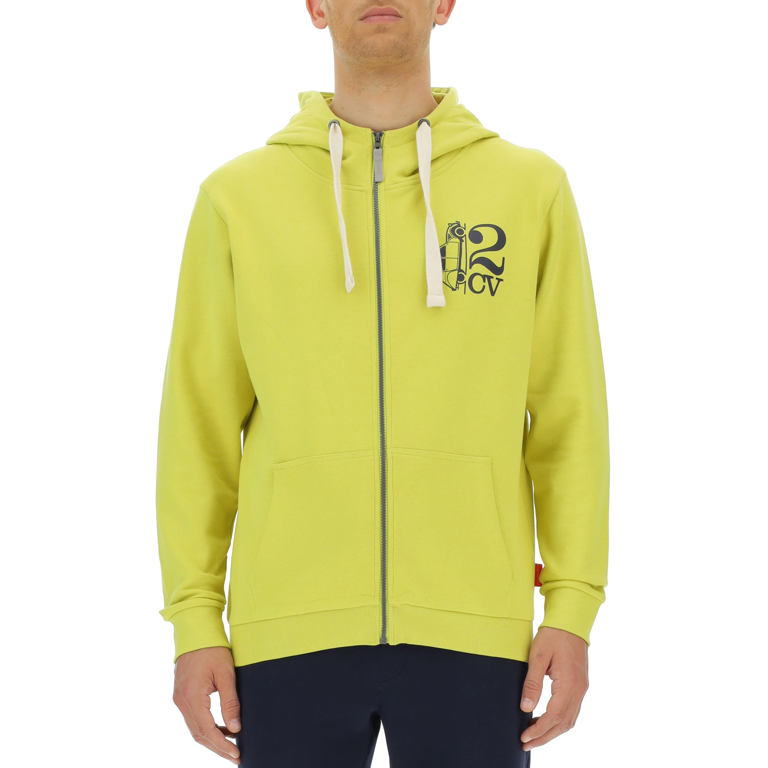 Citroën Sweatshirt Full Zip Homme Veste Capuche Originale 2cv - 3