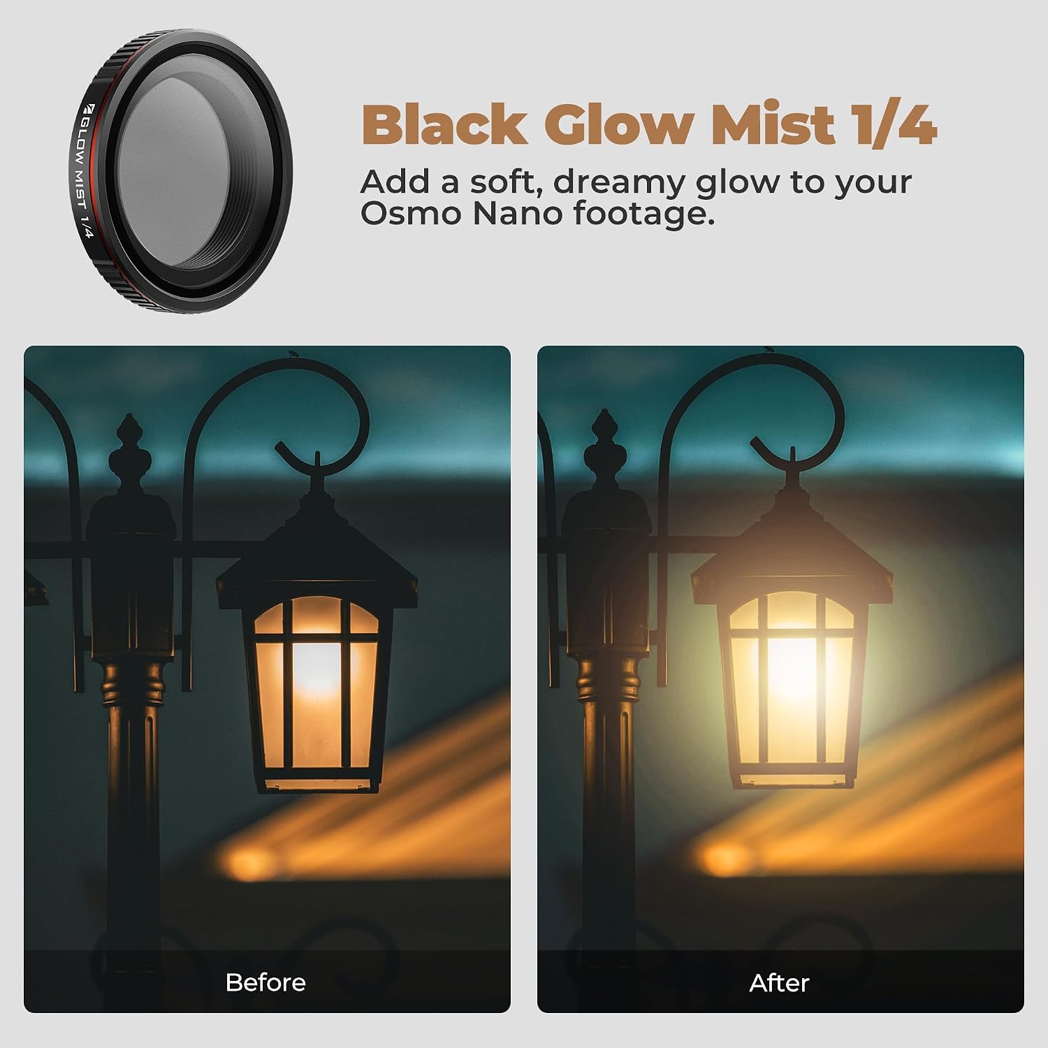 Freewell Black Glow Mist Filter for DJI Osmo Nano
