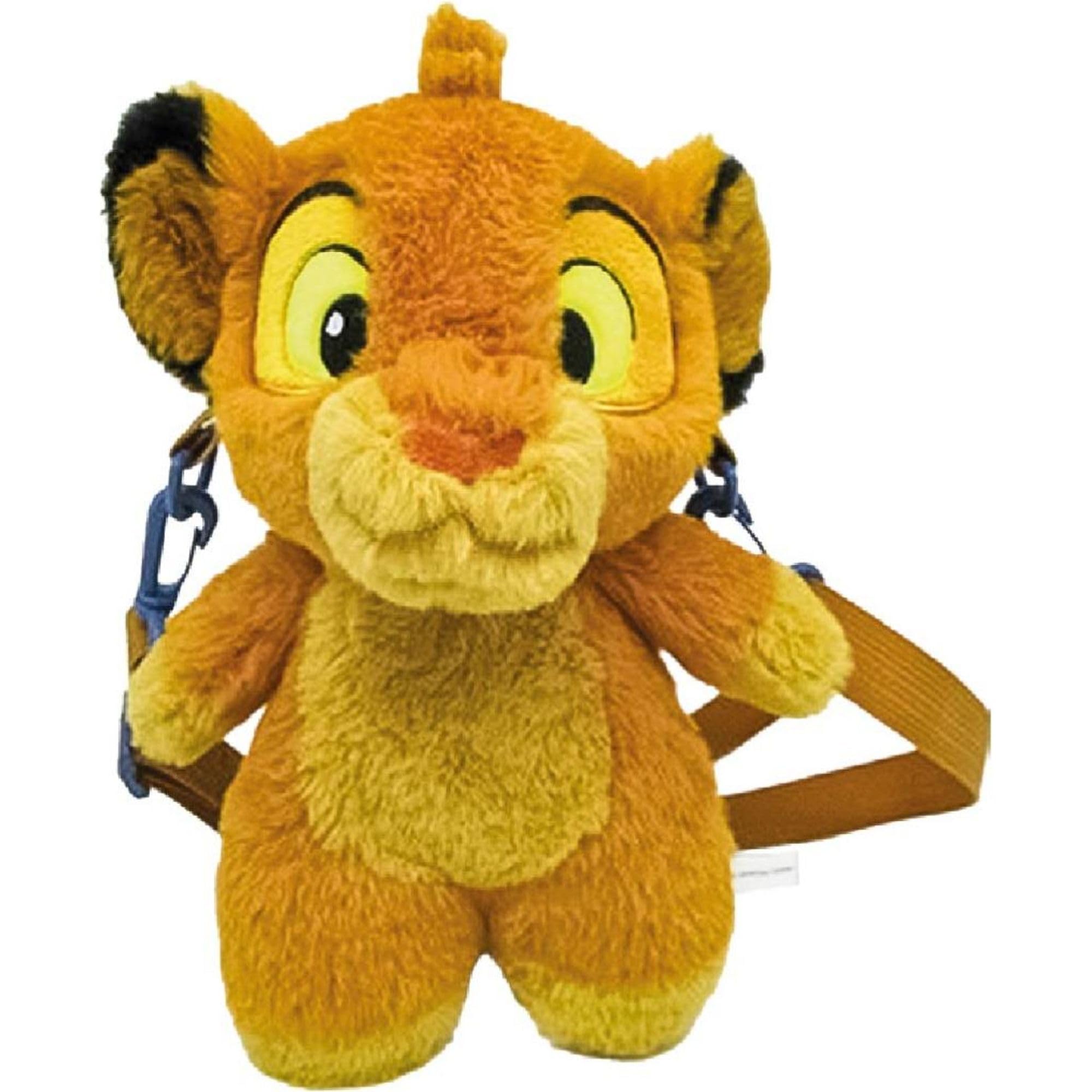 CERDÁ LIFE'S LITTLE MOMENTS Original Plush, Soft And Padded 3D Design - Bag Accessories, Teens And Disney Fans, Unisex Children, Blue, M, Lion King, 14x28x11
