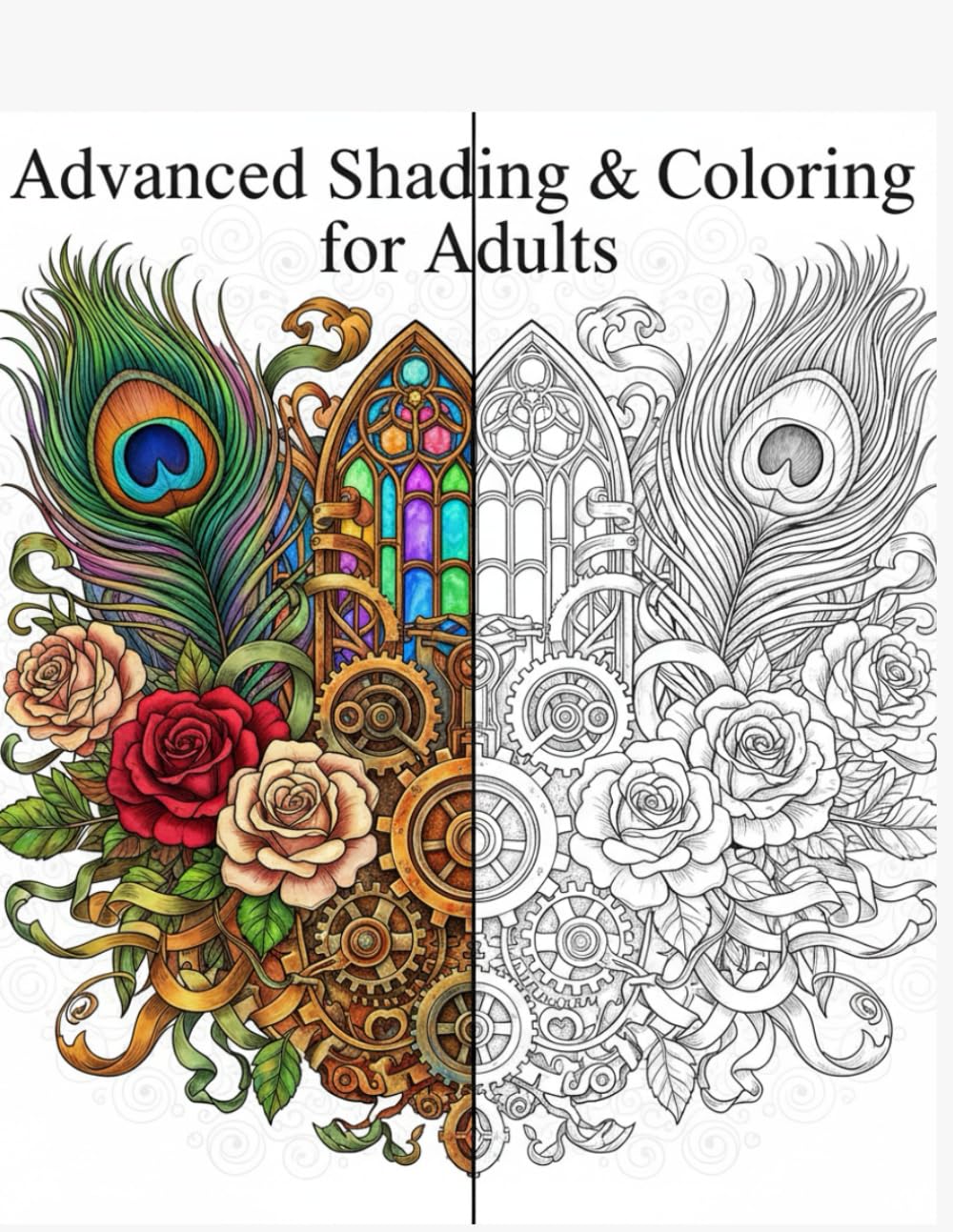 Advanced Shading & Coloring for Adults: Advanced Shading & Coloring for Adults | 30 pages | 8.5x11 inches