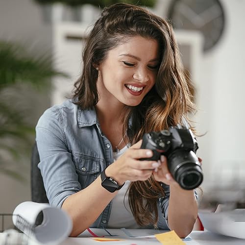 Miniatura 8 de GEAK Compatible con Apple Watch Case de 1.496 pulgadas, protector de pantalla de Apple Watch de 1.496 pulgadas, cobertura completa, cubierta