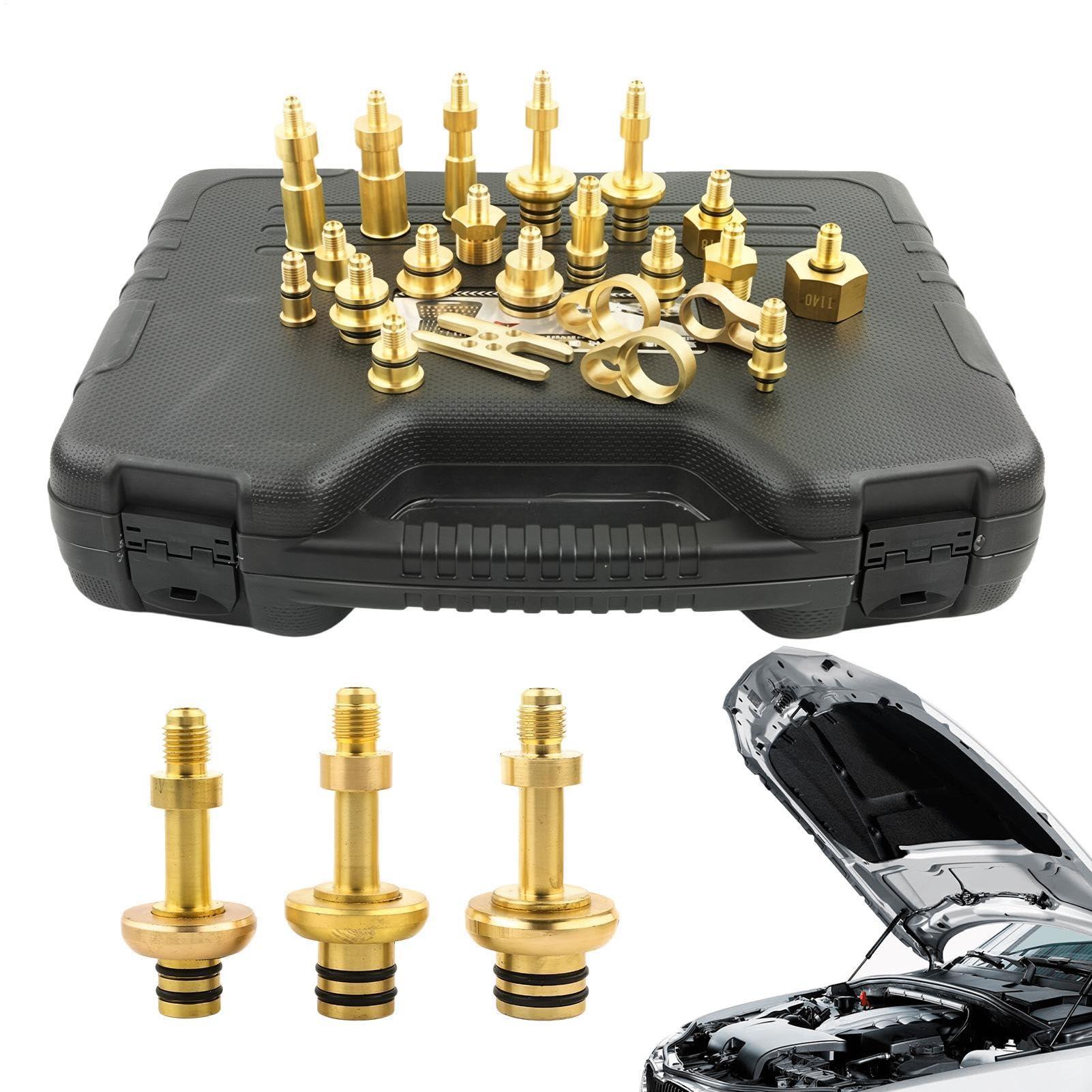 Kit de detector de fugas de CA para coche, de cobre puro, resistente