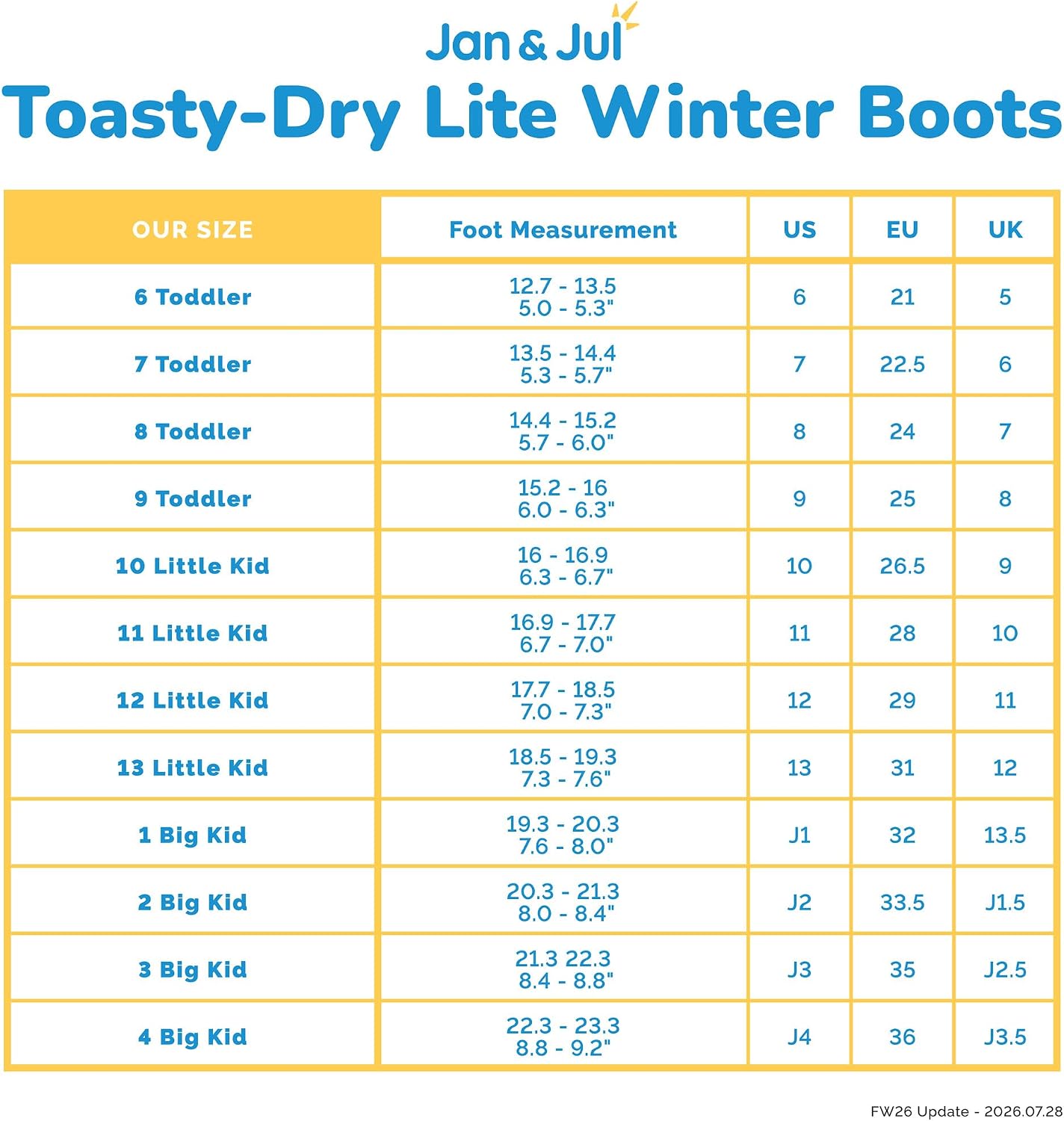 JAN & JUL Girls' Waterproof Boots | Snow Boots