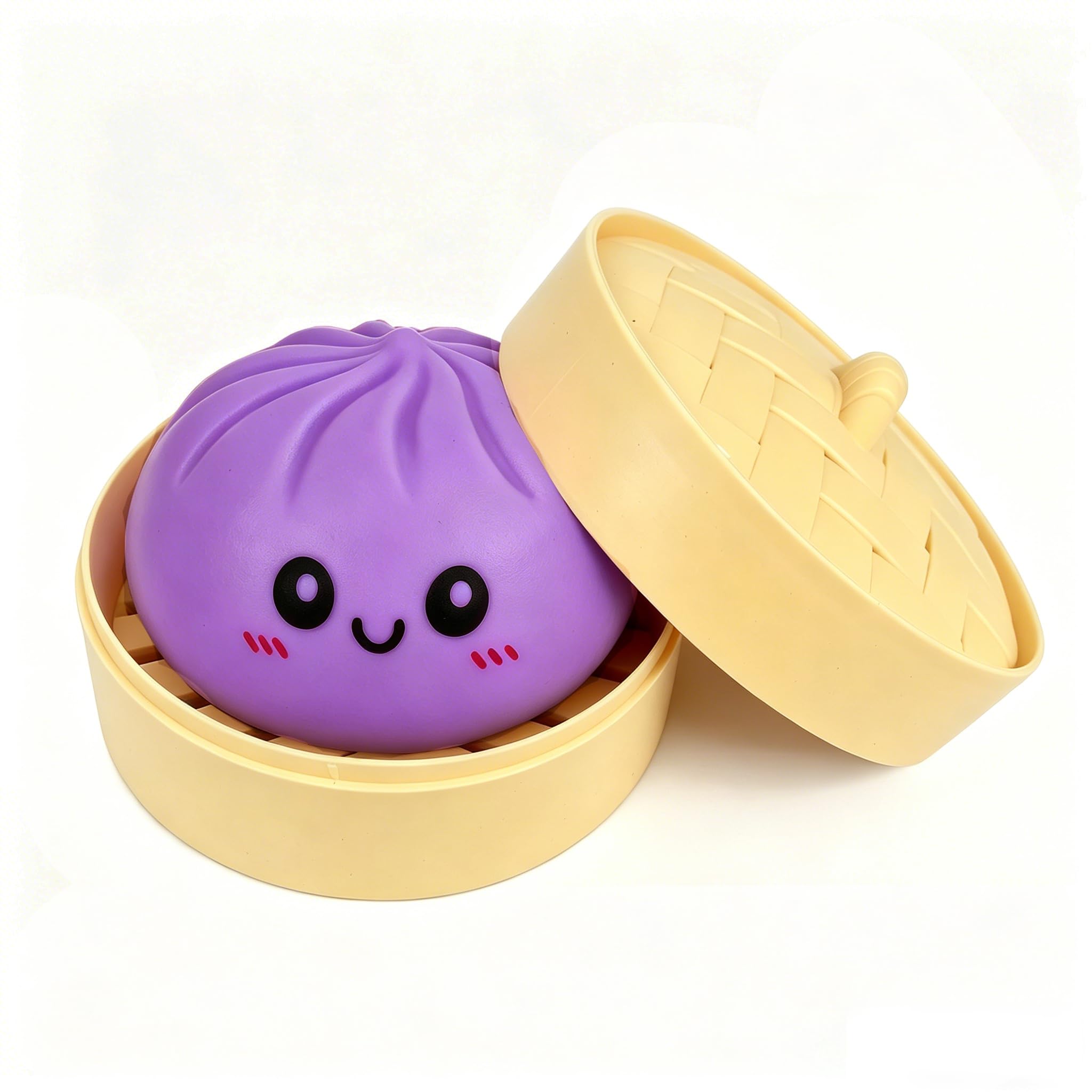 Colorful Dumpling Squishies New Mystery Glitter Squishies Dumpling with Box Stress Relief Balls Sensory Toys Desk Squeeze Toys Gift — view 19