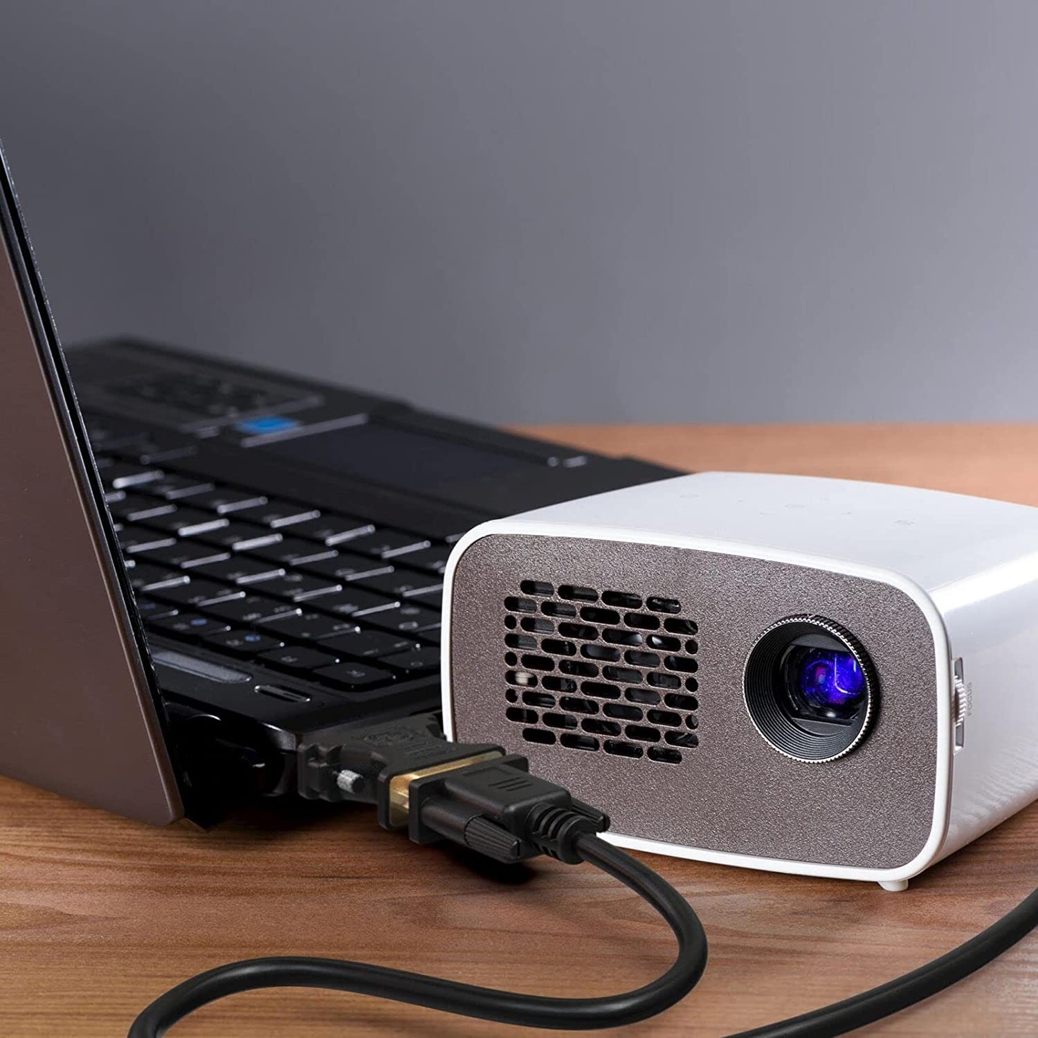 Adattatore DVI a VGA, Convertitore cavo DVI a VGA, 24 + 5 Plug TFT Monitor Adattatore per Beamer Computer PC Monitor
