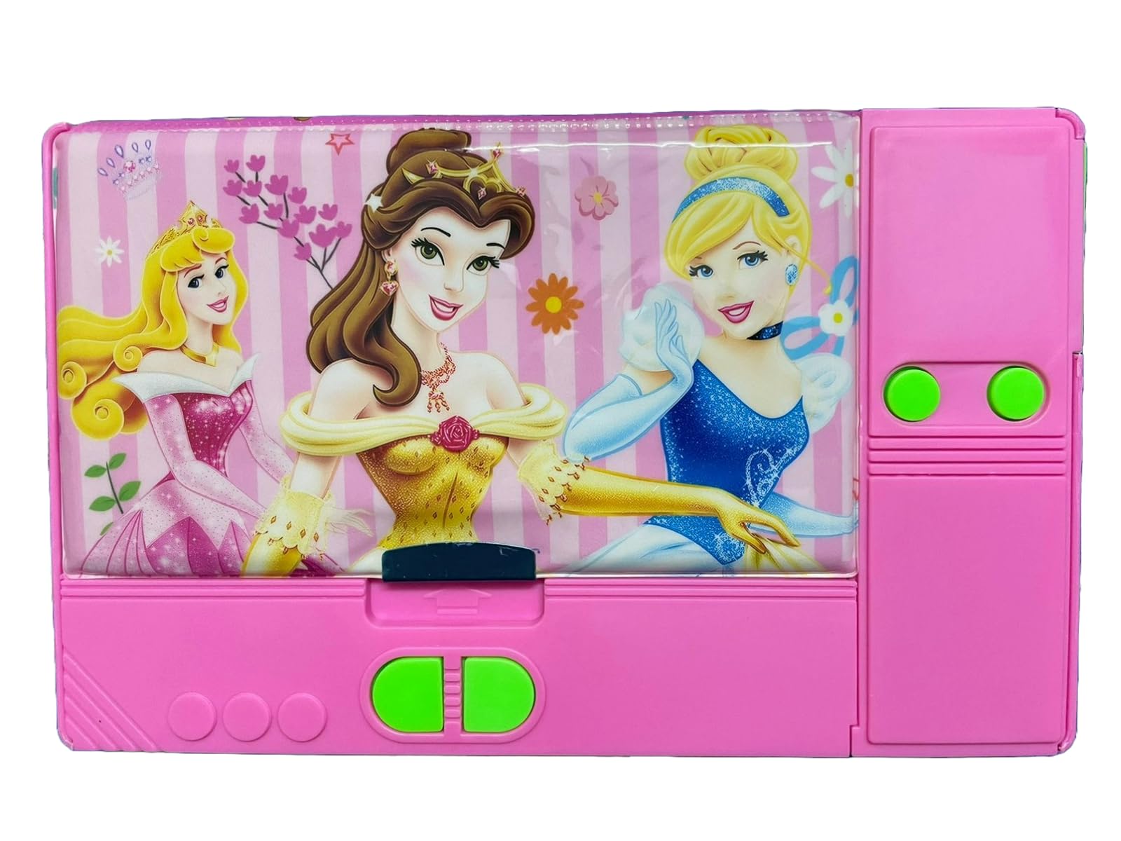 Penwiper Pencil Box- Big Size | Suitable for Girls and Boys Both| Double Sided with 6 Hidden Push Button Pockets | Magnetic Closure| Push Button Sharpener| Perfect Return Gift (Barbie Pink) (B0D2NW3TWY) Amazon Price History, Amazon Price Tracker