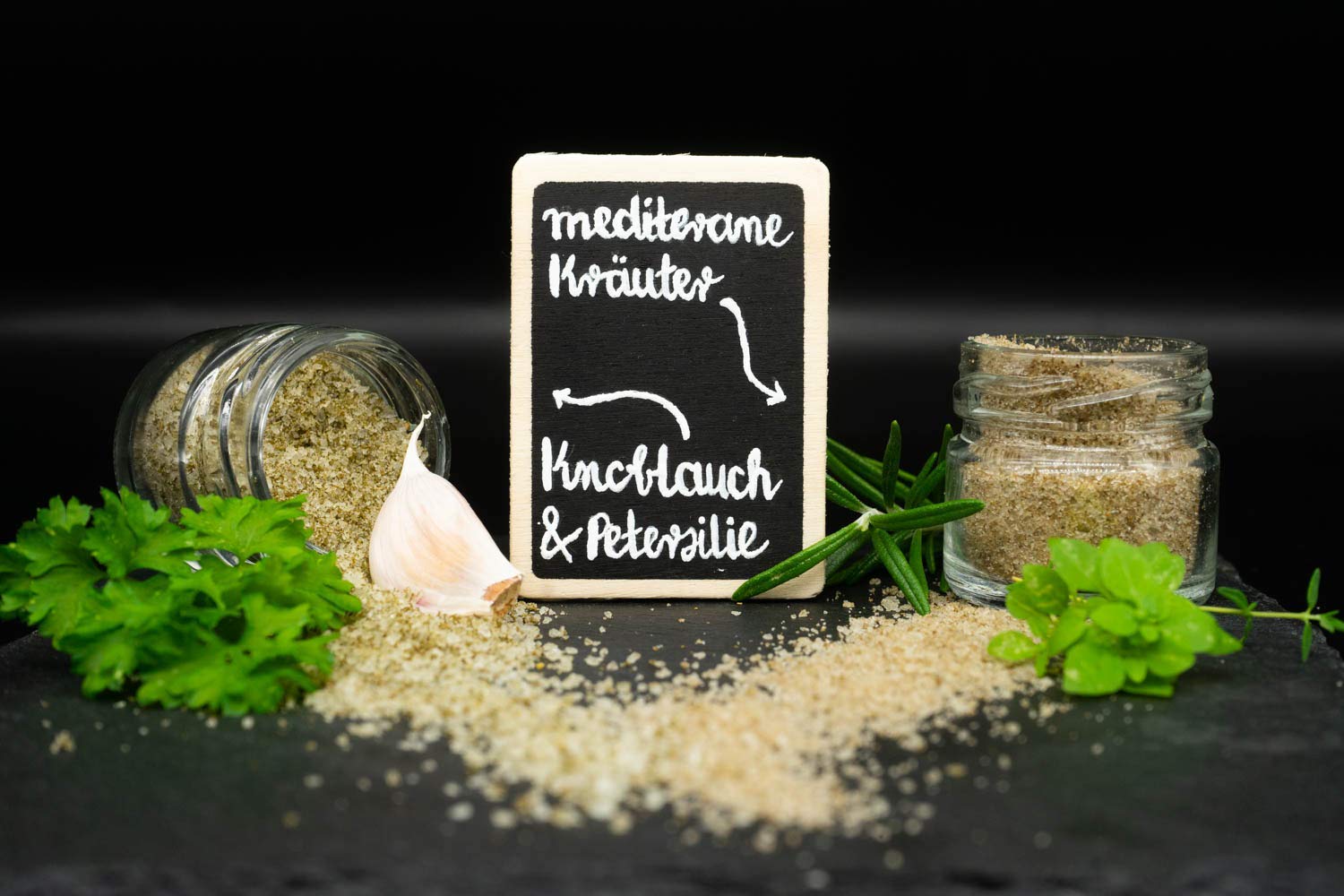 GLOSA MARINA - 2 x Gourmet Salz 8er Set, Meersalz und Gewürze aus Mallorca die ideale Geschenkidee (2x200g)