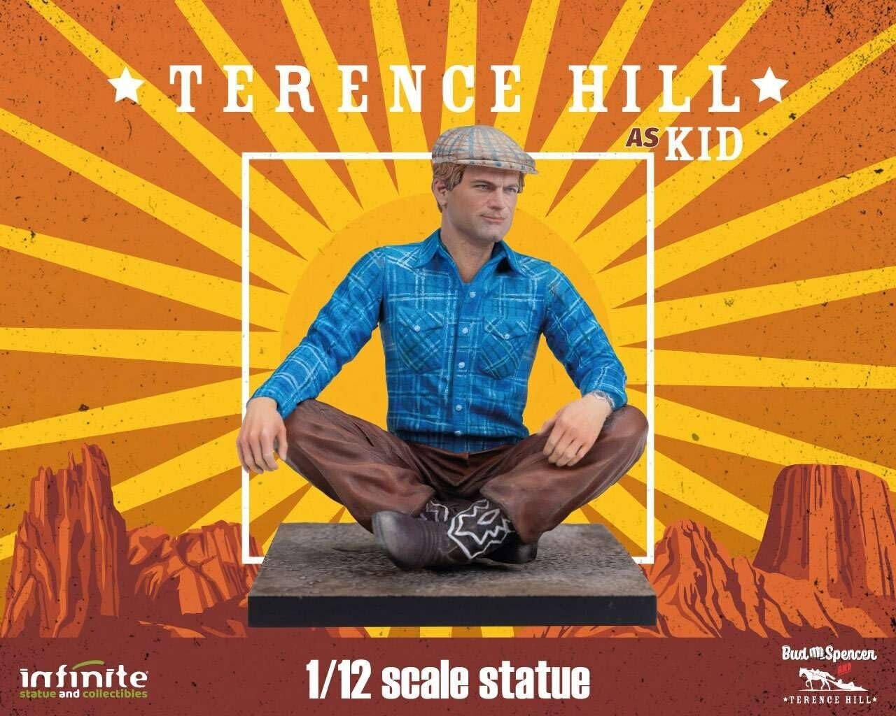 Infinite Statue TERENCE HILL Kid - Movie Scene Watch Out, We're Mad! - PVC Collectible Figure Statue - 1/12 Scale - Height 8 cm, 94780 - Image 4