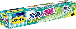 リード 冷凍も冷蔵も 新鮮保存バッグ LL