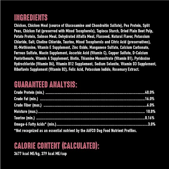CRAVE Grain Free Indoor Adult High Protein Natural Dry Cat Food with Protein from Chicken & Salmon, 2 lb. Bag