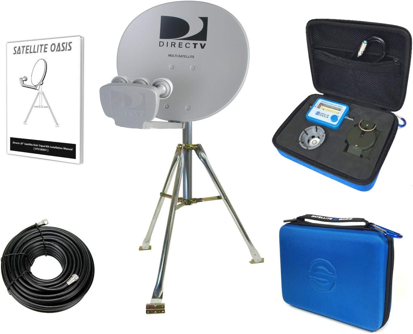 Directv 18x20 Satellite Dish Rv Tripod Kit