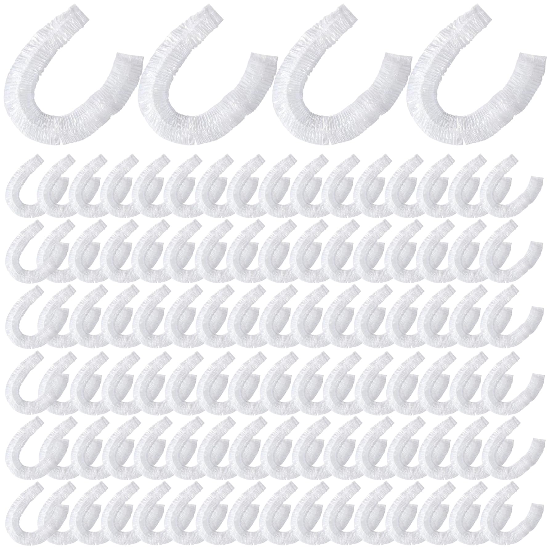 Lot de 100 doublures de cage jetables en plastique transparent pour lapins, cochons d'Inde, film toilette anti-fuite pour lapins, furets, chinchillas, oiseaux, petits animaux, lapin