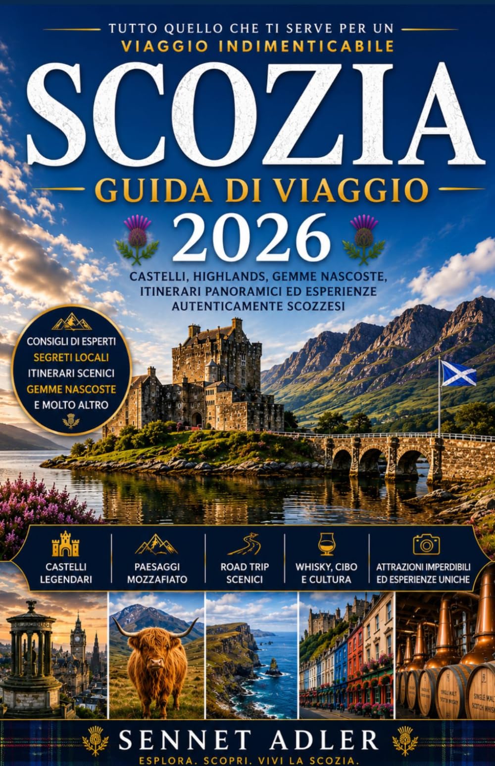 GUIDA TURISTICA DELLA SCOZIA 2026: SCOPRI CASTELLI, HIGHLANDS, GEMME NASCOSTE, VIAGGI PANORAMICI E AUTENTICHE ESPERIENZE SCOZZESI