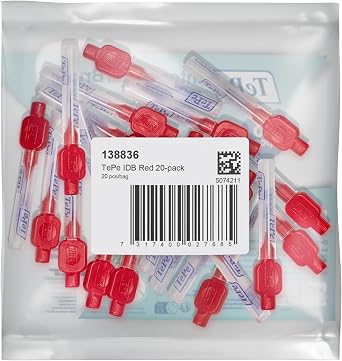 TePe 0.5mm, Red, 20 Pack