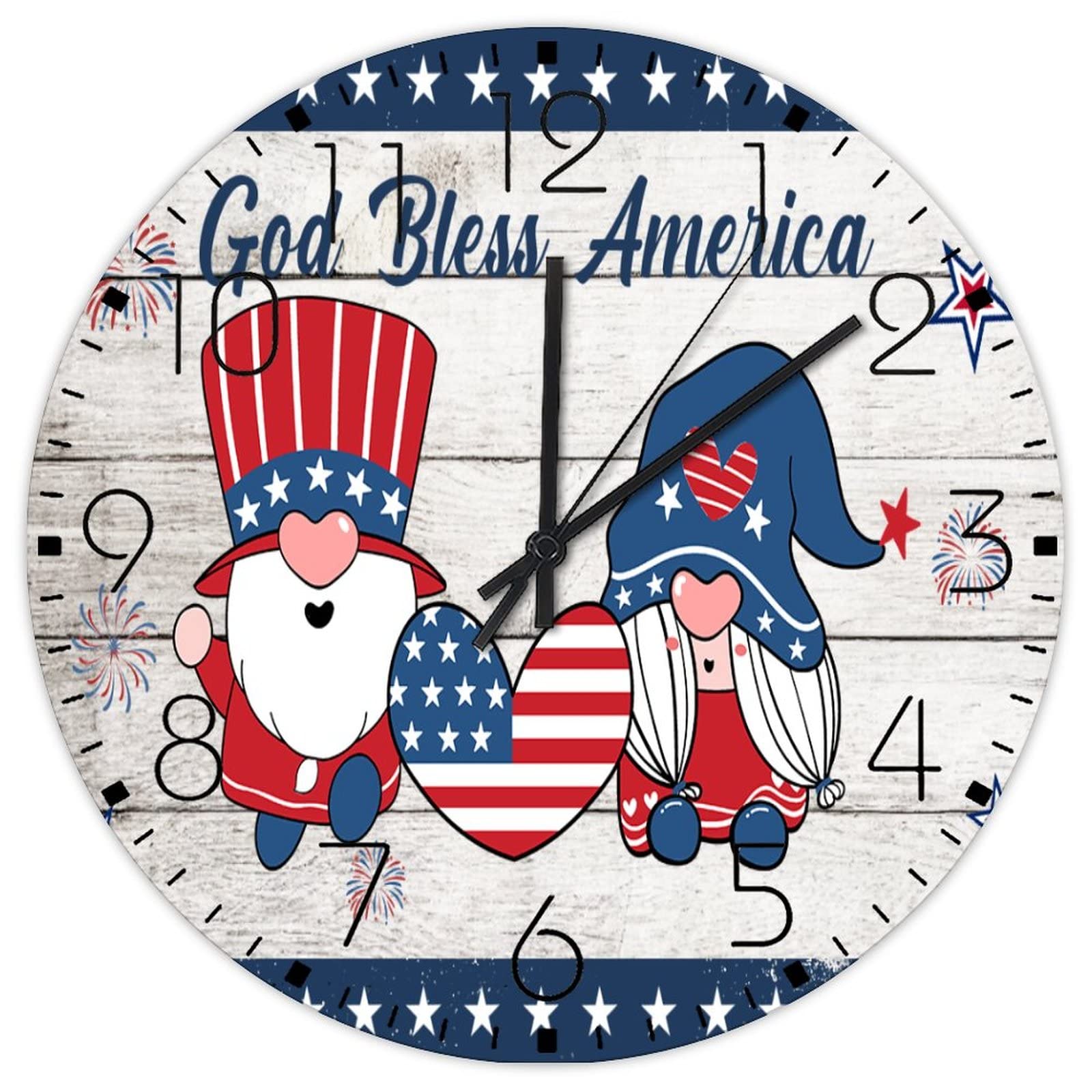 Horloge murale bois silencieuse pour décorer votre garage
