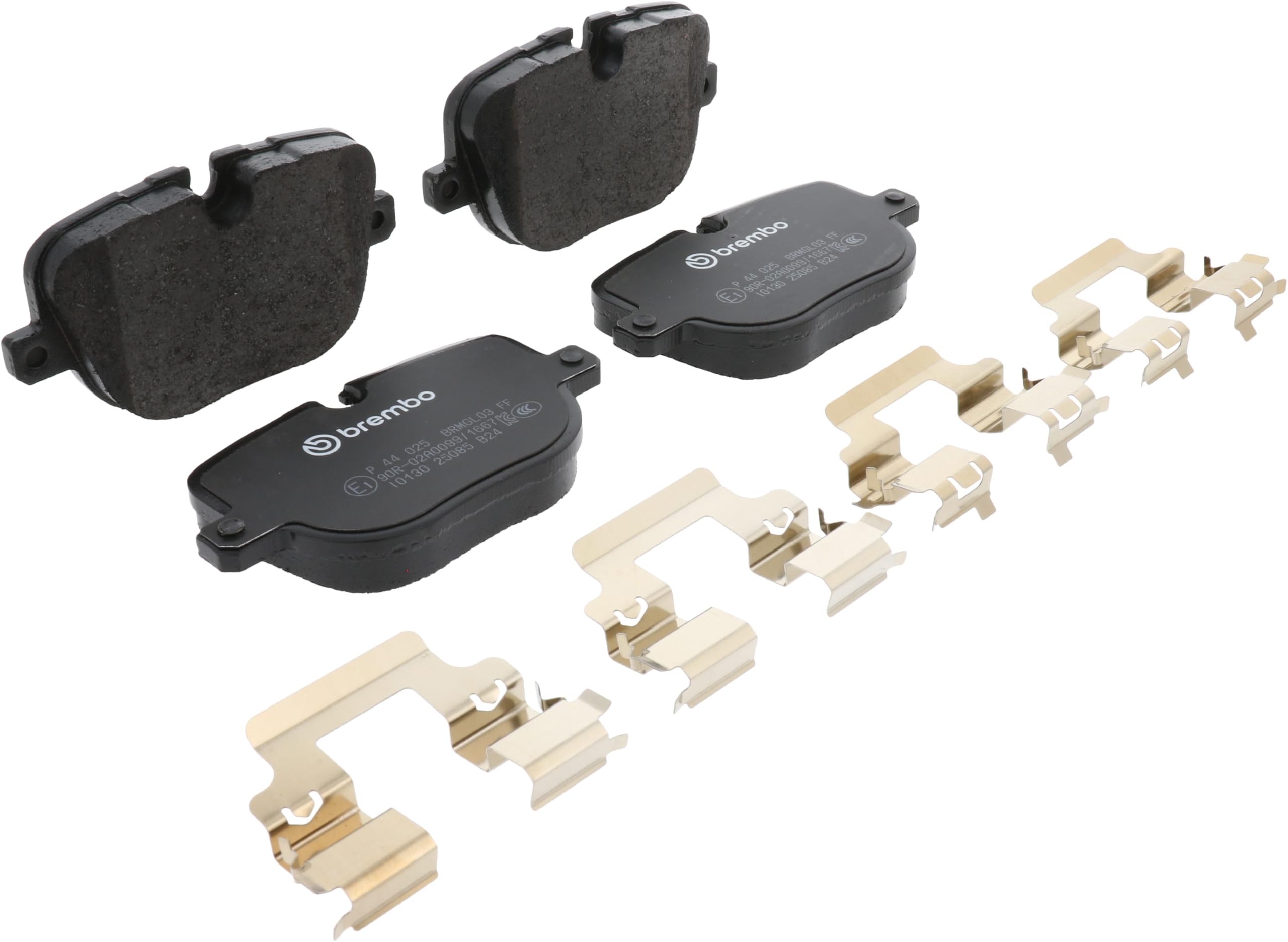 Brembo P44025 Low-Met Rear Disc Brake Pad Set LAND ROVER OE# LR025739