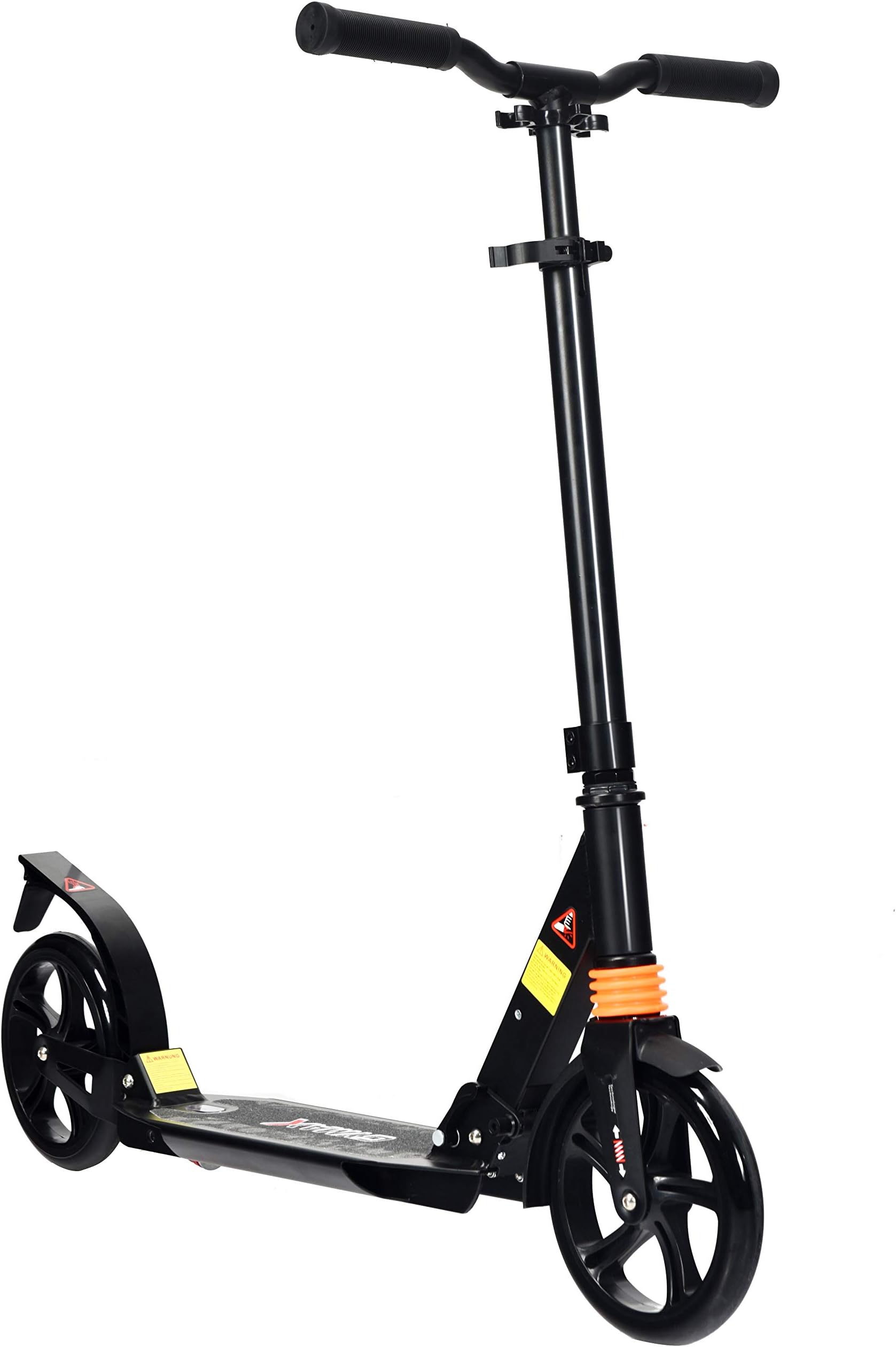 Maxmass Kick Scooter, Two Big Wheels Folding Kids Scooters with Adjustable Handlebar, Sport Scooter for 8 Years Old +, 100kg Weight Capacity