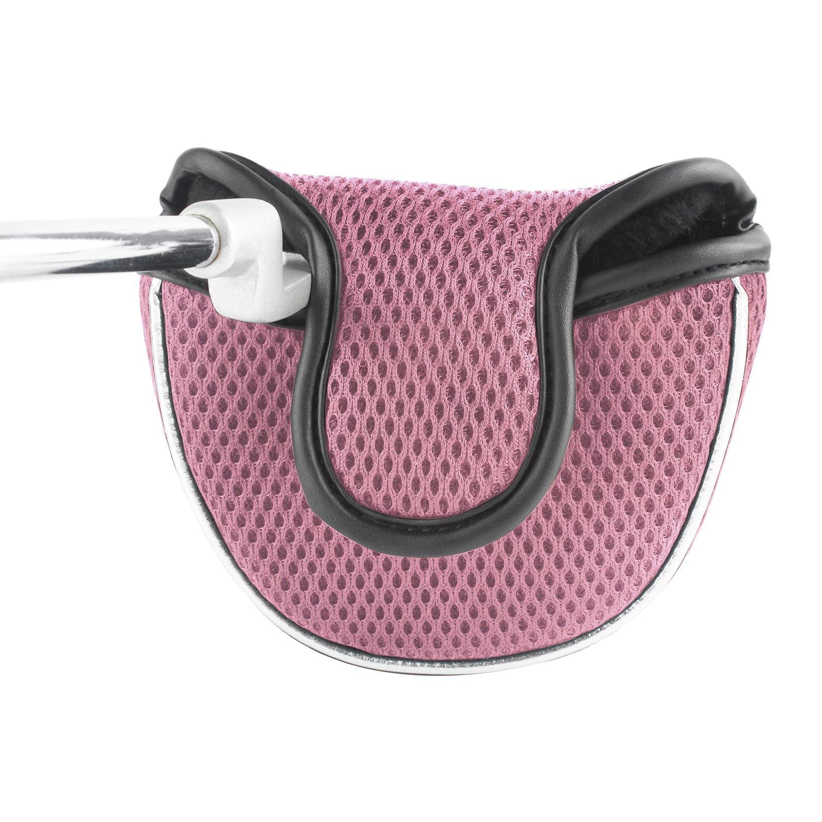 Andux MT/TG13 Schlägel-Putterabdeckung aus Netzstoff, Halbkreis, für Golf-Putterschläger