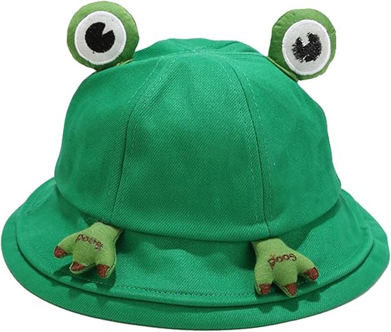 Amazon Co Jp あごひも付き アウトドア 自転車 飛ばない おしゃれ 可愛い 通気 折り畳み オリジナルデザイン つば広変形可能 ワイヤー付きハットつば レディースバイザー Babsully キャップ メッシュ メンズ 子供 帽子 Uvカット ハット ベビー カエル 可愛い 日よけ 帽子