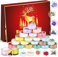 iZoeL Advent Calendar Candles Advent Calendar Women Christmas Gift Ideas 2025 Scented Candles, Christmas Gifts for Wives Moms Grandmothers Girlfriends Aunt Sisters Daughter