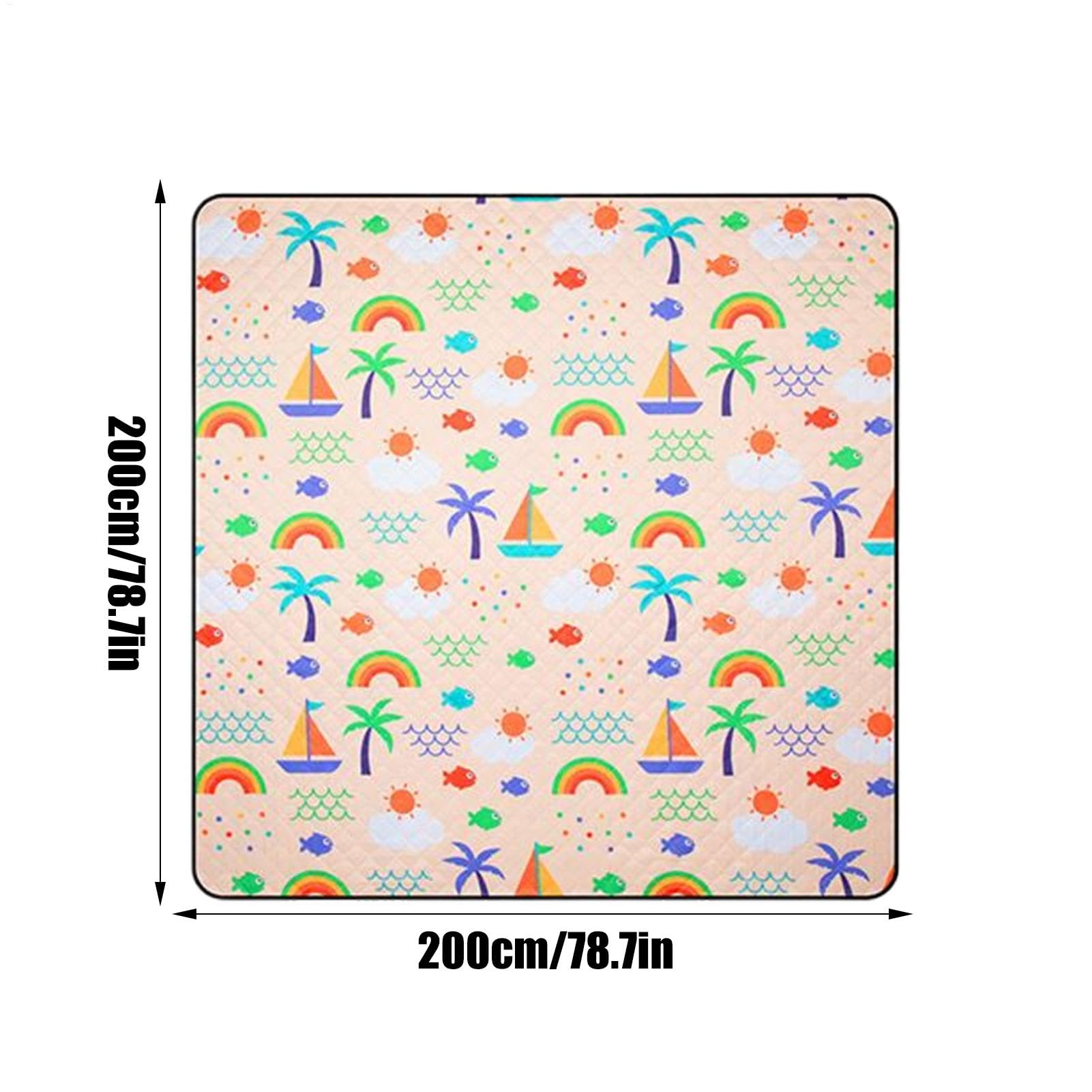 Tappeti da picnic coperte da picnic impermeabili e impermeabili per | Coperta di sabbia impermeabile leggera per spiaggia, campeggio