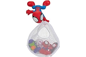 MARVEL Spidey and His Amazing Friends Bath Toy Set: Adventure in the Tub