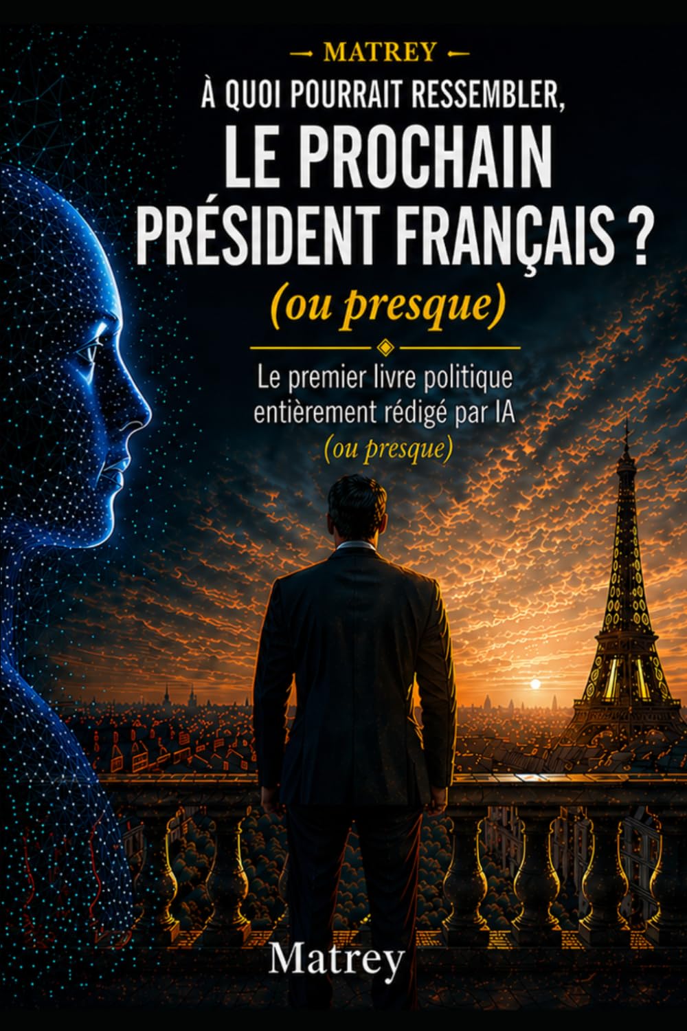 À quoi pourrait ressembler le prochain Président français ? (ou presque): Le premier livre politique entièrement rédigé par IA (ou presque) (Expériences d"écriture sous IA)