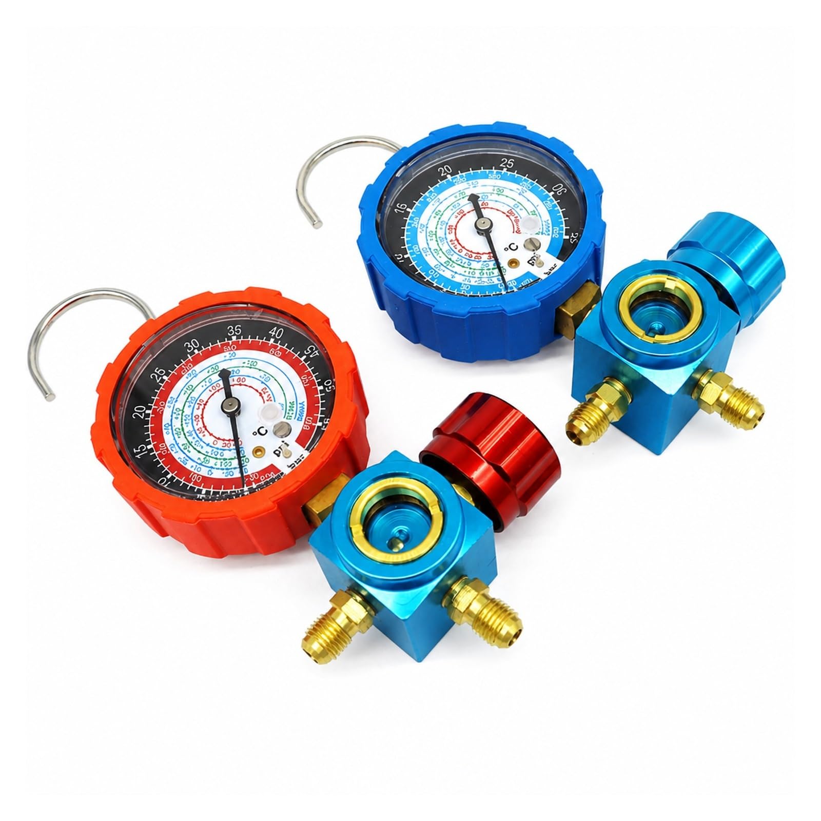 Ciśnieniomierz, Wskaźnik Kolektora Czynnika Chłodniczego R410A 800/500PSI | High set 1