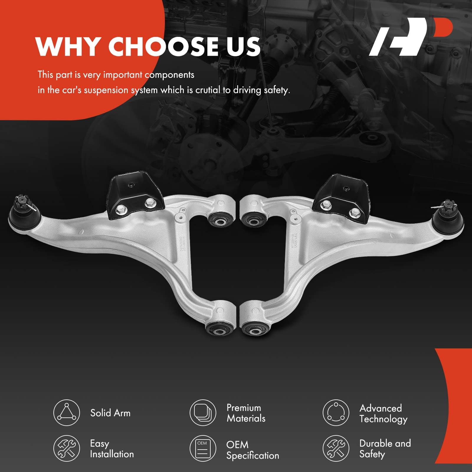 A-Premium リア右上フォワードコントロールアーム BMW 528i 528i xDrive 535d 535d xDrive 535i 550i 640i 650i xDrive グランクーペ 740i 740Li、750i 750Li